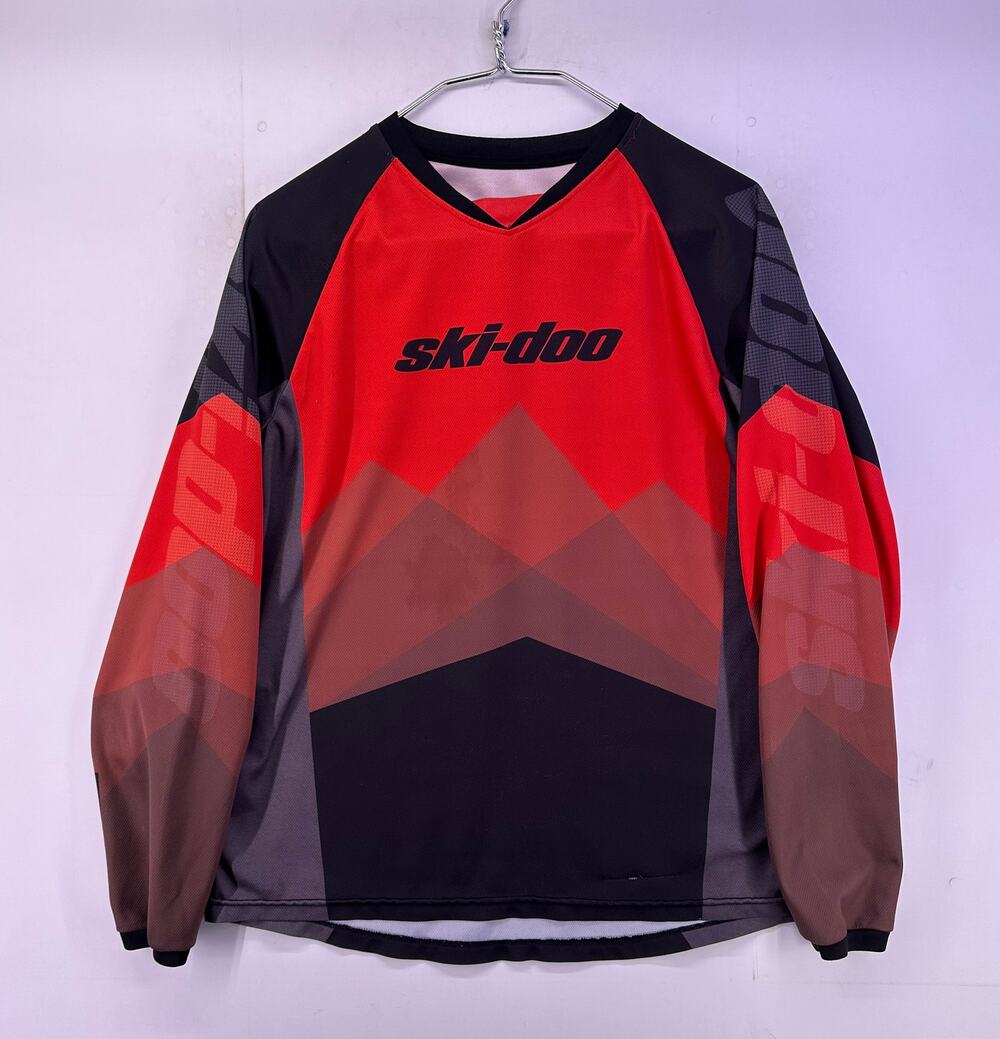 Ski Doo Long Sleeve Jersey Triangles Like Design Size M/L